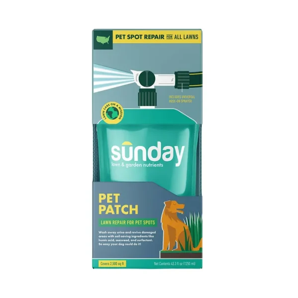 Sunday Pet Patch Lawn Repair for Pet Spots 42oz, Florida