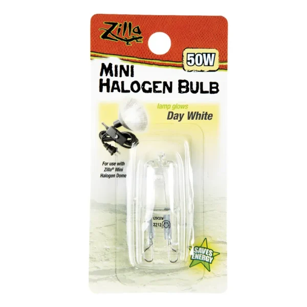 Zilla Mini Halogen Bulb - Day White - 50 W