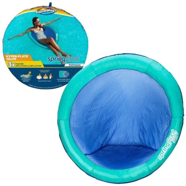 Swimways Papasan Spring Float - Aqua - Each