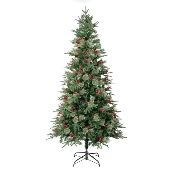 National Tree Company First Traditions 7.5-ft. Virginia Pine Artificial Christmas Tree, Green