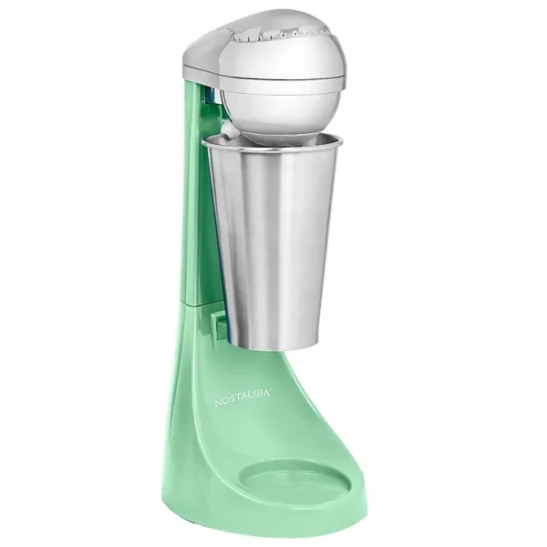 Nostalgia Two-Speed Milkshake Maker, Blue