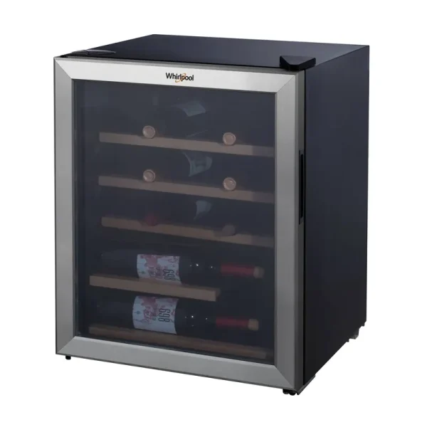 Whirlpool 25 Bottle 2.7 Cu ft Wine Fridge - Stainless Steel JC-75Z
