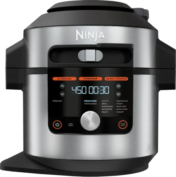 Ninja Ol601 Foodi 14-in-1 8-Qt. XL Pressure Cooker Steam Fryer with SmartLid