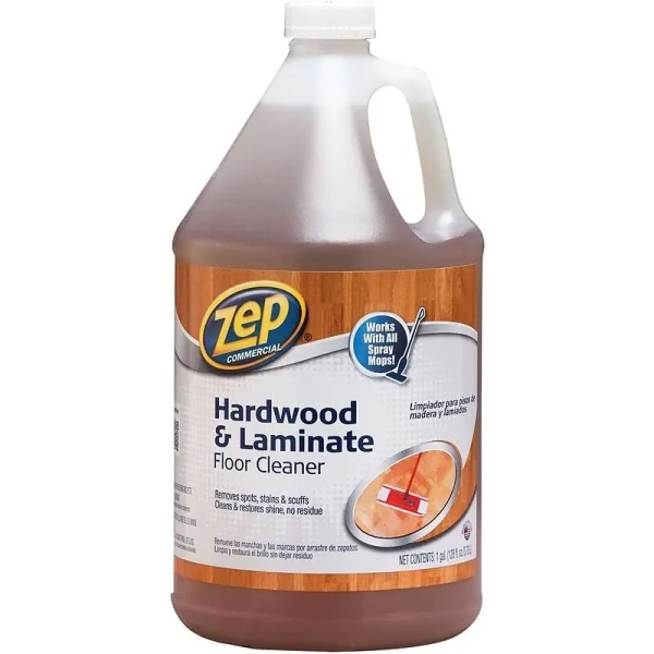 Zep Commercial Hardwood and Laminate Cleaner, 1 Gal Bottle