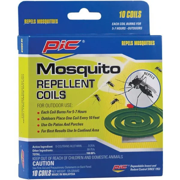 Pic Mosquito Repellent Coils, 10 Pk
