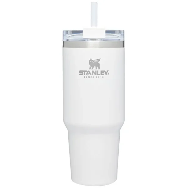 Stanley Dining | Nwt Stanley 30oz. Quencher Tumbler- True White- Limited Edition | Color: Silver/White | Size: Os | Jojo2wyatt's Closet