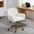 White (with armrest)