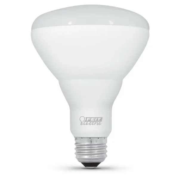 Feit Electric Light Bulbs, LED, Flood, Soft White, 12.2 watts, 2 Pack - 2 light bulbs