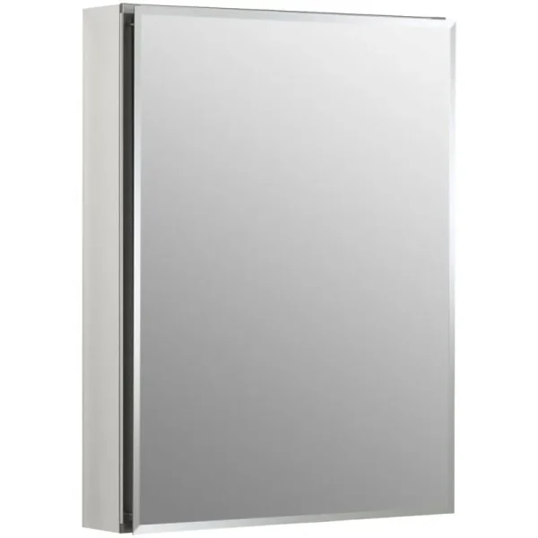 Kohler 20" x 26" Single Door Aluminum Medicine Cabinet - CB-CLC2026FS
