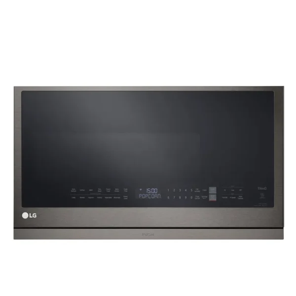 LG 2.1 Cu. ft. Black Stainless Over-The-Range Microwave