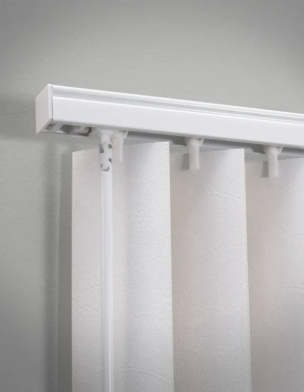 LEVOLOR 78-in Vertical Headrail Blind in White | LVH0007800001D