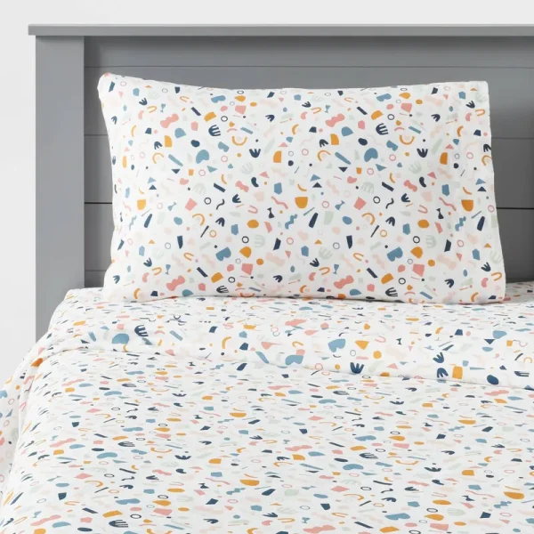 Queen Cotton Kids' Sheet Shapes - Pillowfort