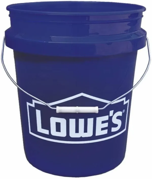 Lowe's 5-Gallon (S) Polyethylene General Bucket in Blue | 57640