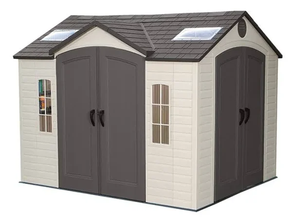 Lifetime Dual-Entry Garden Shed - 10' x 8'