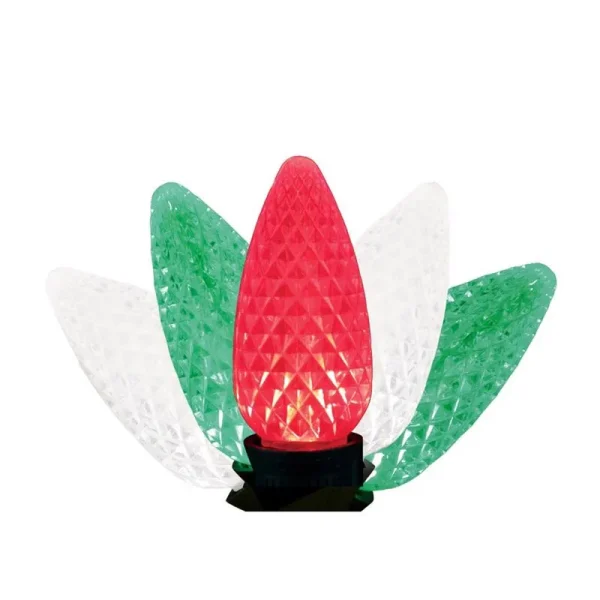 Celebrations 9086425 25 ft. Platinum LED C9 String Christmas Lights Multi Color - 25 Count