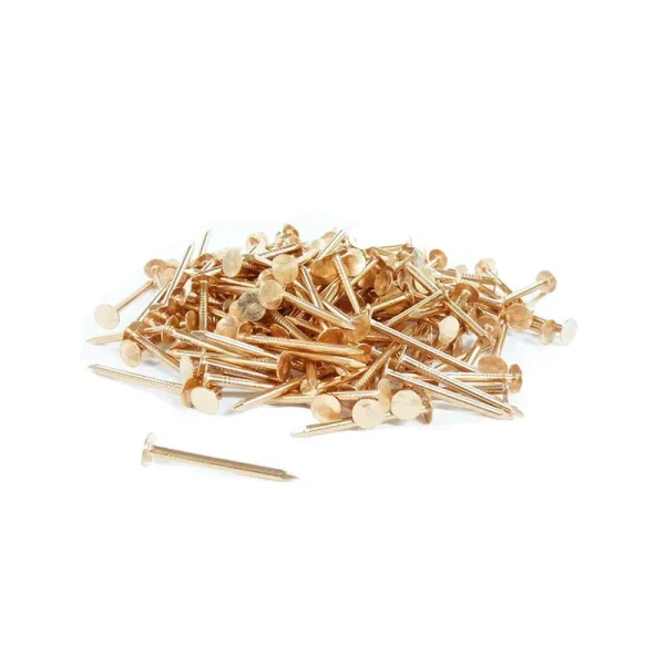 Copper Roofing Nails, 1-3/4 in, 5 lb Box