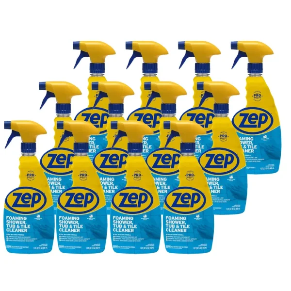 Zep 32 oz. Power Foam Tub and Tile Cleaner (12-Pack)