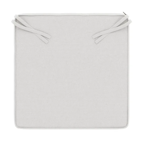 Outdoor Sunbrella Seat Cushion Sand & Stable Fabric: Canvas Natural