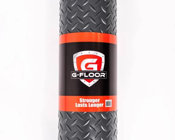 G-Floor 47" x 32" Diamond Tread Grill Mat - Slate Grey