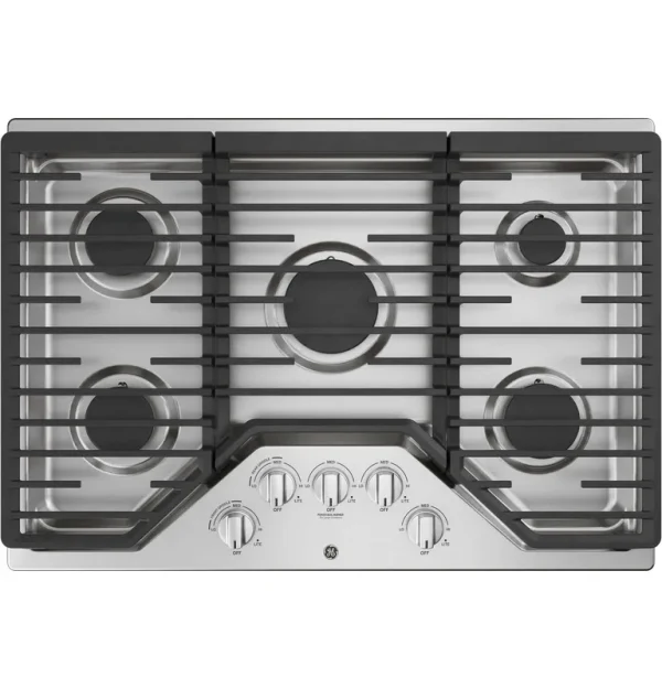 GE JGP5030SLSS 30-Inch Built-In Gas Cooktop Stainless Steel
