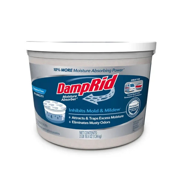 Damprid Hi-Capacity Fragrance Free Moisture Absorber - 15.5 oz