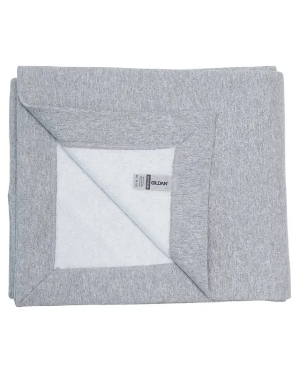 Gildan 18900 Heavy Blend Fleece Stadium Blanket - Sport Grey