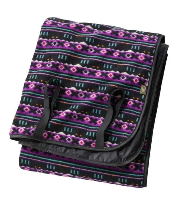 Waterproof Outdoor Blanket, Print Black Mountain Classic Print, Polyester/Nylon | L.L.Bean