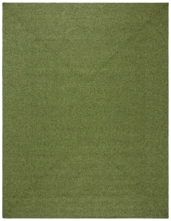 Safavieh 3' x 5' Braided BRD315A Green Rug