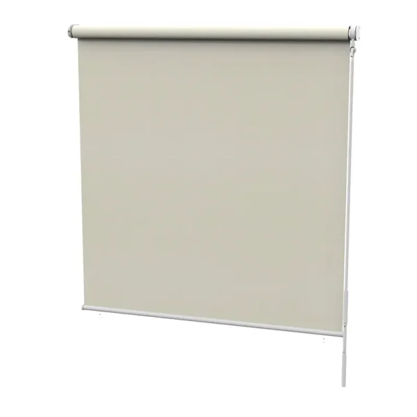 Radiance Cordless Exterior Crank Operated Solar Shade Sand Dollar