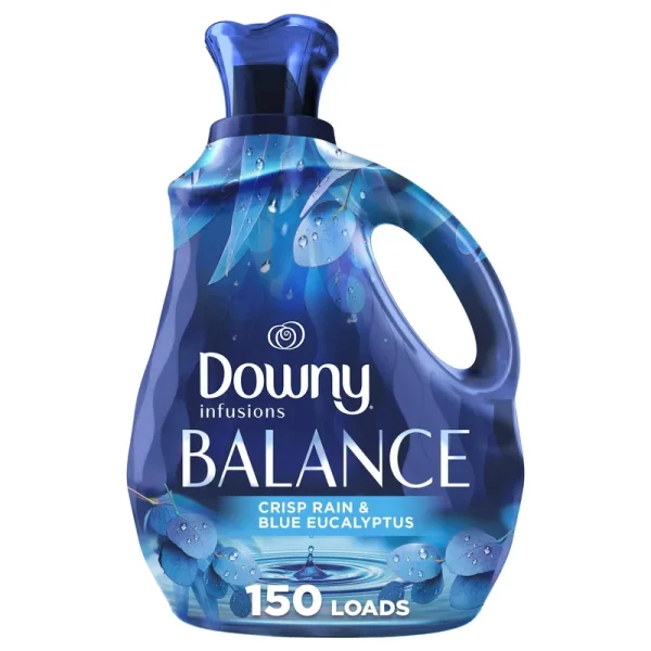 Downy Infusions Balance Crisp Rain & Blue Eucalyptus Liquid Fabric Conditioner - 101 fl. oz.