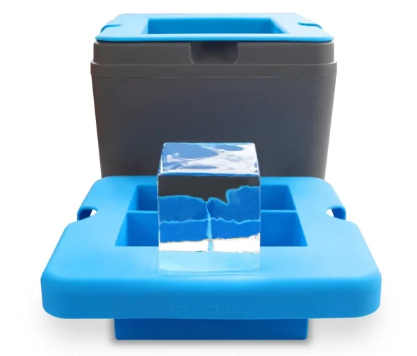 True Cubes Clear Ice Cube Tray 4-Cube Tray