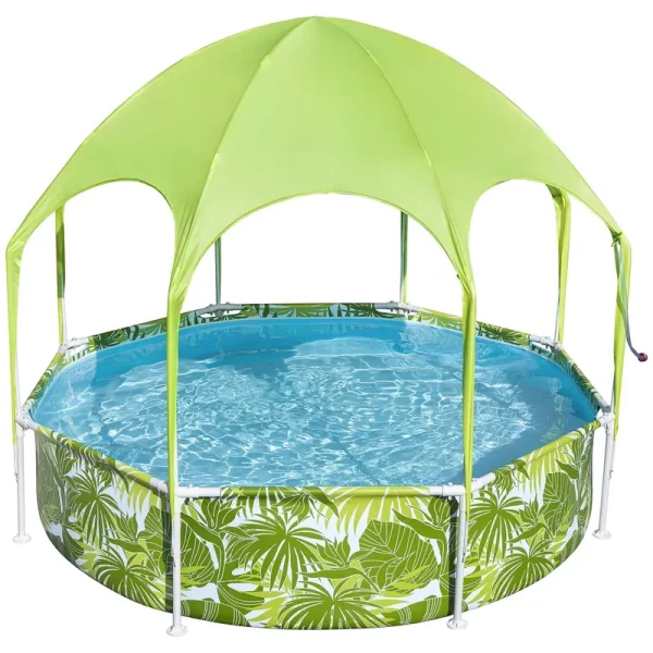 Bestway UV Careful Splash-in-Shade 20 in. D. x 8 ft. Dia. Play Pool