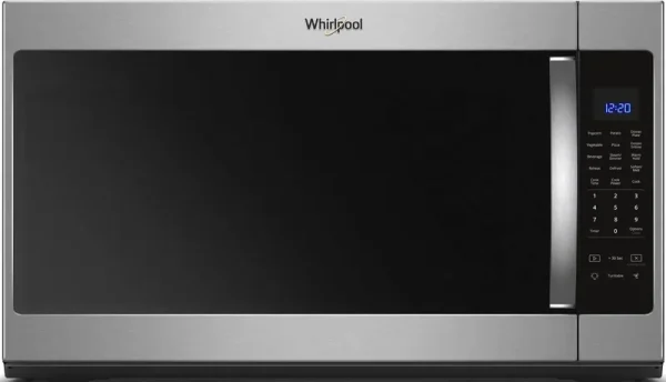 Whirlpool 2.1 Cu. ft. Over The Range Microwave with Steam Cooking Stainless Steel