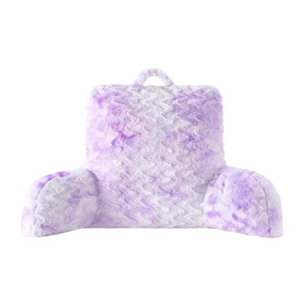 Mainstays Super Soft Tie Dye Backrest - Purple Multicolor - 23 x 29 in