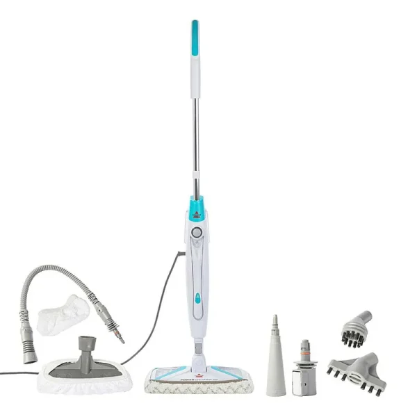 Bissell PowerSteamer Duo 2-in-1 Steam Mop, White
