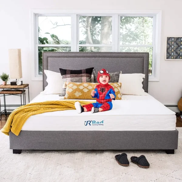 Bedding 8 Natural Latex Twin Mattress. Non-Toxic Organic Mattress