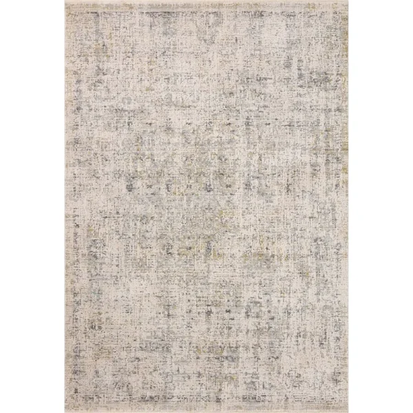 Amber Lewis x Loloi 9'6" 13'1" Sand/Sky Large Alie ALE-02 Area Rug