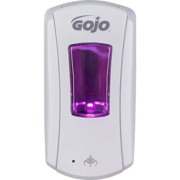 Gojo LTX-12 Dispenser, Touch-free, 1200mL, White/White