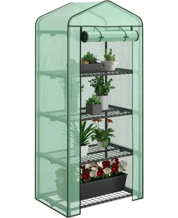 Gardman 7610 4 Tier Greenhouse with Reinforced