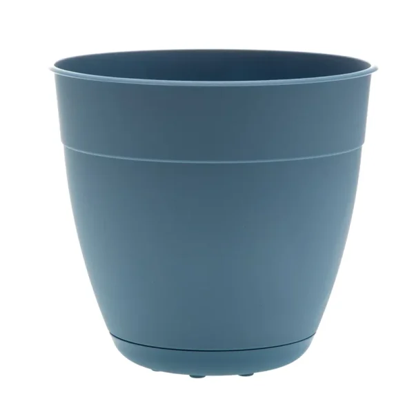 Bloem Dayton Recycled Plastic Planter, Ocean Blue, 20 in.