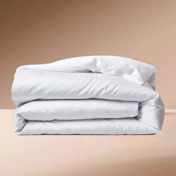 Eucalypso Heavenly Eucalyptus Tencel Duvet Cover - White - Full / Queen
