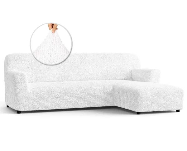L-Shaped Sofa Slipcover, Stylish Stretch Furniture Protector, Microfib - PAULATO by GA.I.CO.