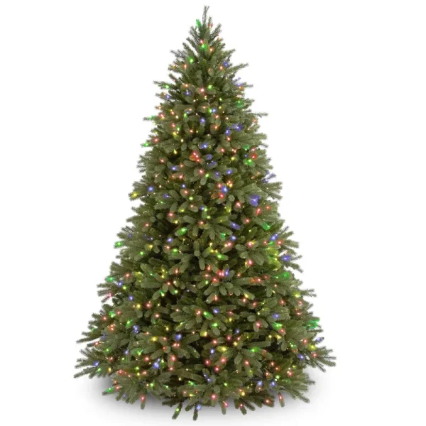 National Tree Company 6.5 ft. Jersey Fraser Fir Tree with Multi Lights