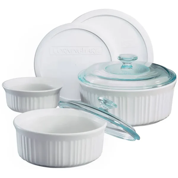 Corningware French White 7-Piece Set