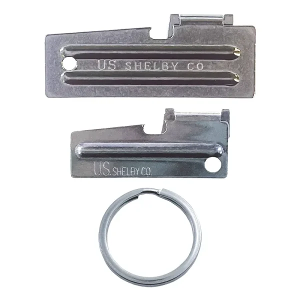 Set of P-38 and P-51 Military Style Can Openers, Made in USA Bundle and Instruction Card