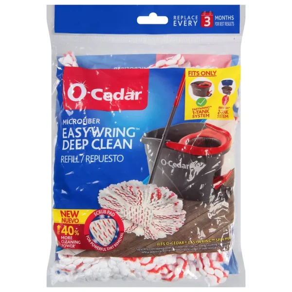 O-Cedar EasyWring Deep Clean Mop Refill