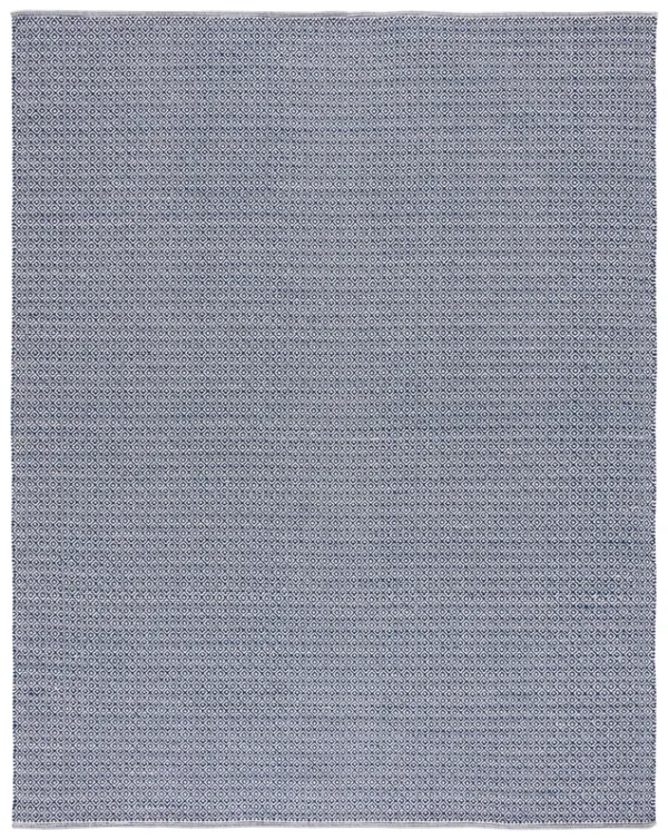 Safavieh Montauk MTK717H Ivory / Navy Rug 8'X 10' Rectangle