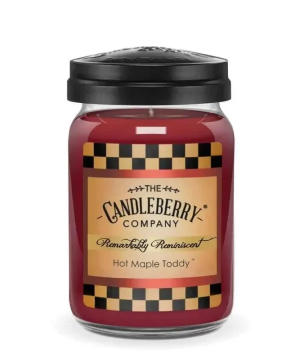 The Heritage Candleberry Hot Maple Toddy - 26 oz Jar