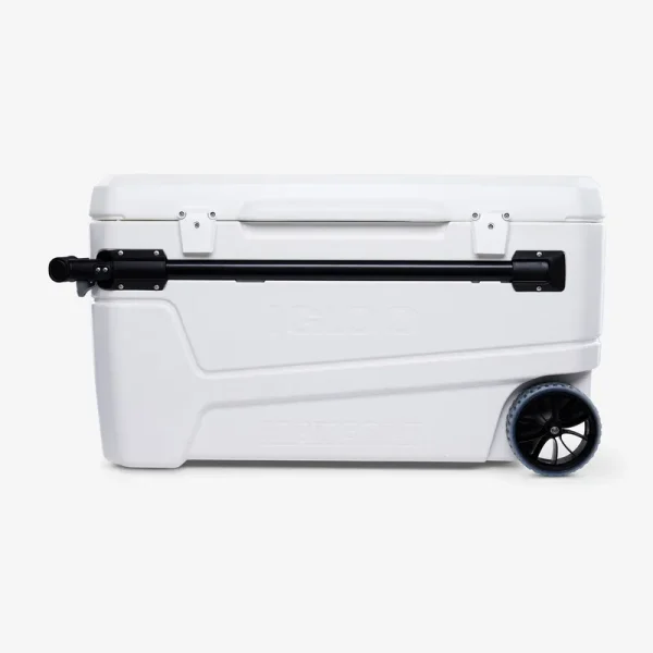 Igloo Cooler, Maxcold, White, Sunset Glide 100