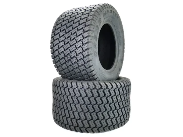 (2) OTR 24x12.00 - 12 Grassmaster 4 Ply Tires for Zero Turn Mowers